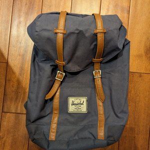 Herschel Supply Company Retreat Backpack Navy Brown 19.5L
